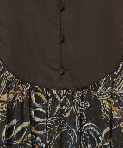 AMERICAN RAG CIE（アメリカンラグシー）の「【AMERICAN RAG CIE】フラワーワンピ（WOMEN)（ワンピース・レディース・チャコール/ブルー・FREE）」の13枚目の写真