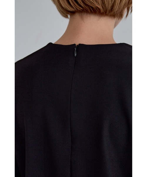 LE PHIL(ルフィル)の「◆2WAYツイルフレアブラウス(シャツ/ブラウス・レディース・ブラック/ホワイト/ネイビー・F)」の10枚目の写真