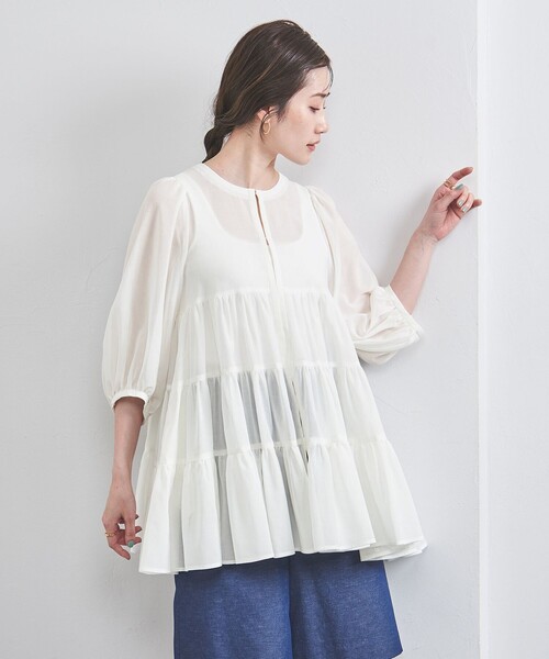 ティアード 6SL ブラウス（シャツ/ブラウス）｜UNITED ARROWS  