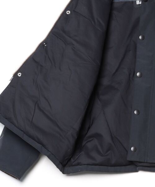 GARDEN TOKYO(ガーデントウキョウ)の「Barbour/バブアー/Barbour-OS TRANSPORT PADDED CA/トランスポート パデットジャケット(その他アウター・メンズ・ブラック・38)」の3枚目の写真