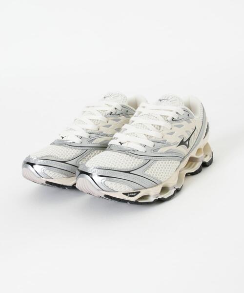 MIZUNO(ミズノ )の「Mizuno WAVE PROPHECY LS(スニーカー・メンズ・オフホワイト・26.5/27/27.5/28/28.5/29)」の5枚目の写真