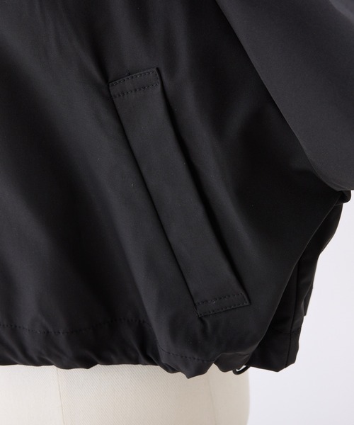 one after another NICE CLAUP（ワンアフターアナザーナイスクラップ）の「サイドラインリボンブルゾン（ブルゾン・レディース・ベージュ/ブラック/アイボリー・FREE）」の11枚目の写真