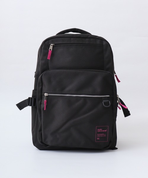 anello(アネロ)の「anello GRANDE BIGサイズバックパック(バックパック/リュック・メンズ・ブラック×ピンク/ブラック×ブラック/ブラック×ブルー・FREE)」の7枚目の写真