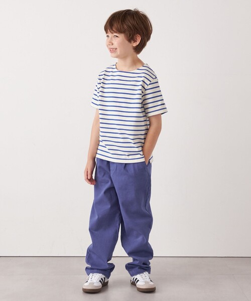 SHIPS any(シップス エニィ)の「SHIPS any: マリンボーダー ボートネック Tシャツ<KIDS>(Tシャツ/カットソー・キッズ・ブラック/ライトブルー/レッド/ライトグリーン/ネイビー・120/130/140/150)」の17枚目の写真