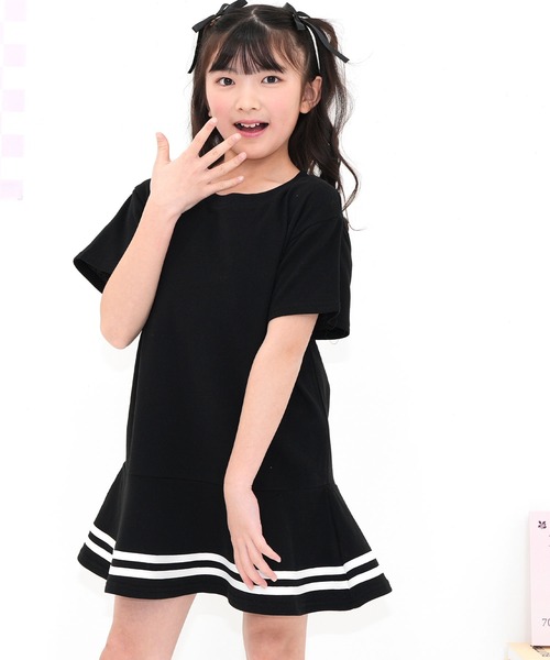 Bee des Bee(ビーデスビー)の「マーメイドワンピース(ワンピース・キッズ・ネイビー/アイボリー/ブラック・130cm/120cm/110cm/100cm/150cm/140cm)」の2枚目の写真