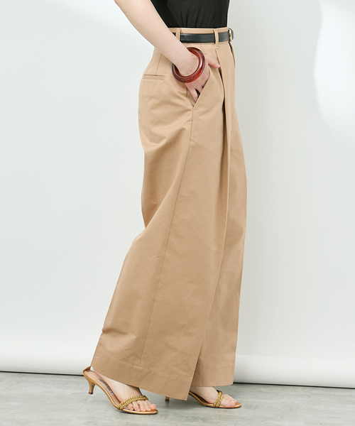 ヴェルメイユパーイエナ　チノパンツ チノワイドパンツ（チノパンツ）｜VERMEIL par iena