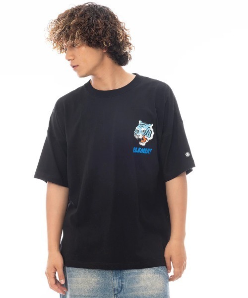 ELEMENT(エレメント)の「ELEMENT メンズ DOVE TIGER SS Tシャツ 【2025年春夏モデル】/エレメントバックプリント半袖Tシャツ(Tシャツ/カットソー・メンズ・ホワイト/ブラック・X-LARGE/LARGE/MEDIUM)」の7枚目の写真