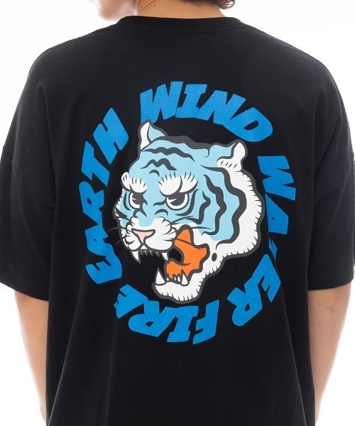 ELEMENT(エレメント)の「ELEMENT メンズ DOVE TIGER SS Tシャツ 【2025年春夏モデル】/エレメントバックプリント半袖Tシャツ(Tシャツ/カットソー・メンズ・ホワイト/ブラック・X-LARGE/LARGE/MEDIUM)」の9枚目の写真