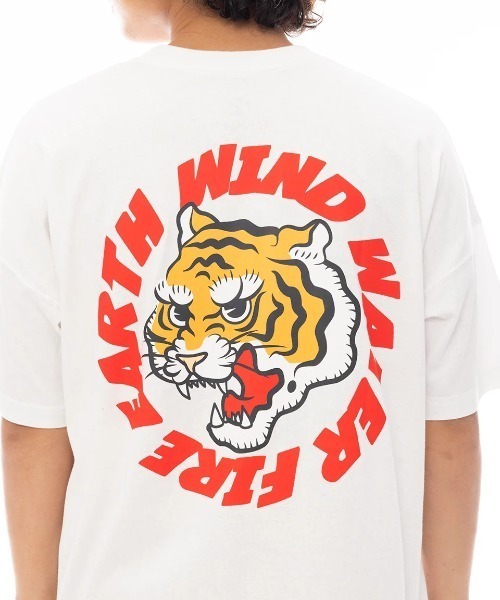 ELEMENT(エレメント)の「ELEMENT メンズ DOVE TIGER SS Tシャツ 【2025年春夏モデル】/エレメントバックプリント半袖Tシャツ(Tシャツ/カットソー・メンズ・ホワイト/ブラック・X-LARGE/LARGE/MEDIUM)」の5枚目の写真