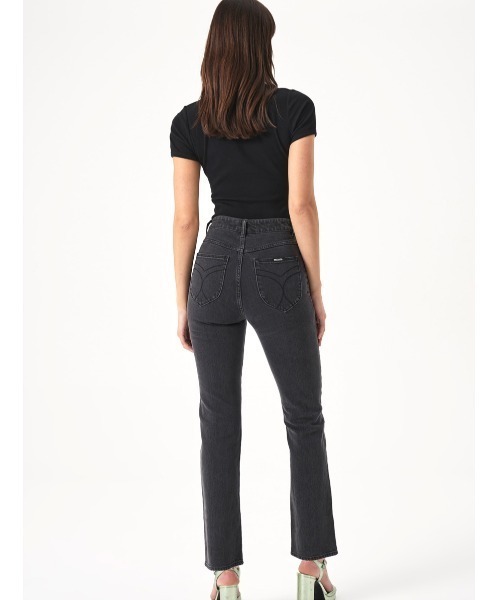 ROLLA'S(ローラス)の「ORIGINAL STRAIGHT(デニムパンツ・レディース・ブラック・25/27/26)」の3枚目の写真