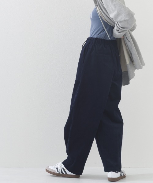 DISCOATバックサテンベーカーカーブパンツL DISCOATバックサテンベーカーカーブパンツL Discoat】バックサテン