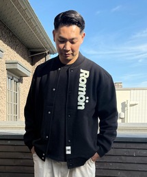Romon（ロマン）の「Romon Loose Fit Sweat Snap Jacket（カーディガン/ボレロ）」