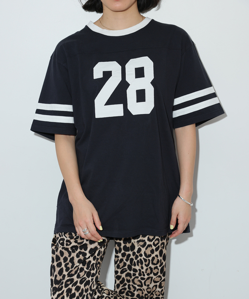 Bonum（ボナム）の「ナンバリングTシャツ（Tシャツ/カットソー・レディース・ネイビー・FREE）」の20枚目の写真