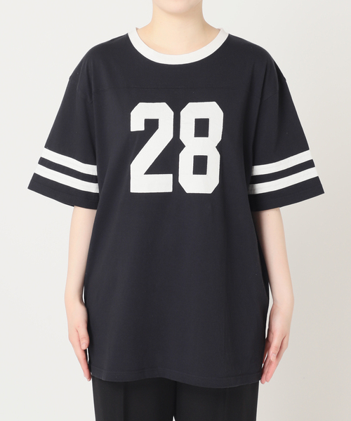 Bonum（ボナム）の「ナンバリングTシャツ（Tシャツ/カットソー・レディース・ネイビー・FREE）」の9枚目の写真