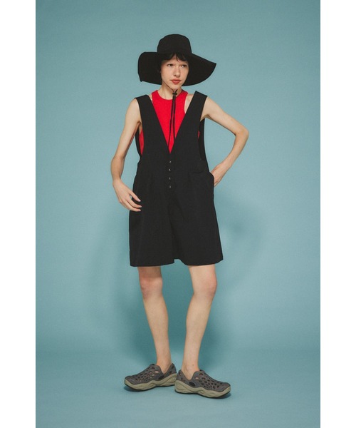Square brim hat スクエアブリムハット（ハット）｜HeRIN.CYE