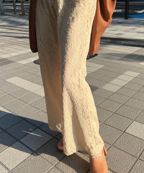 StyleSea(スタイルシー)の「フレアーチュニックワンピース&パンツセットアップ(セットアップ・レディース・ブラック/ブラウン/オフホワイト・FREE)」の15枚目の写真