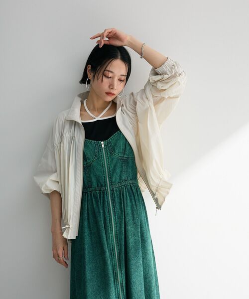 Green　Parks（グリーンパークス）の「チョーカー付きタンクトップ（タンクトップ・レディース・ブラウン/その他7/アイボリー/ブラック/A・FREE）」の14枚目の写真