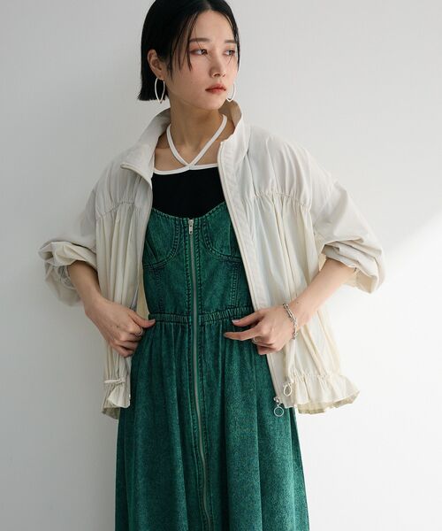 Green　Parks（グリーンパークス）の「チョーカー付きタンクトップ（タンクトップ・レディース・ブラウン/その他7/アイボリー/ブラック/A・FREE）」の15枚目の写真