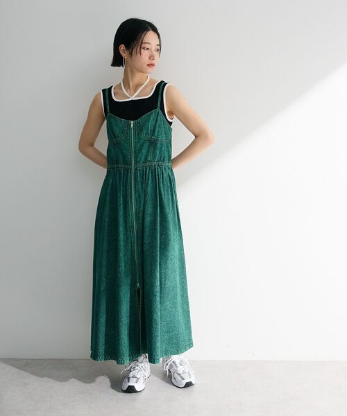 Green　Parks（グリーンパークス）の「チョーカー付きタンクトップ（タンクトップ・レディース・ブラウン/その他7/アイボリー/ブラック/A・FREE）」の16枚目の写真