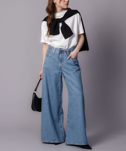 Levi's(リーバイス)の「【Levi's(R) 】 SUPER WIDE JEANS / スーパーワイドジーンズ 001T3(デニムパンツ・レディース・ブラック/ブルー系・25inch/26inch/27inch)」の20枚目の写真