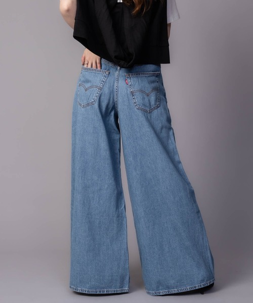 Levi's(リーバイス)の「【Levi's(R) 】 SUPER WIDE JEANS / スーパーワイドジーンズ 001T3(デニムパンツ・レディース・ブラック/ブルー系・25inch/26inch/27inch)」の9枚目の写真