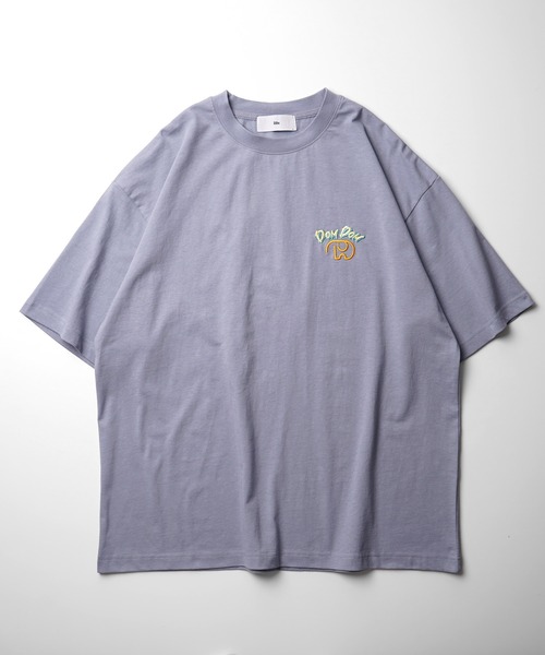 ILL'S(イルズ)の「【DOMDOM / ドムドムハンバーガー】 ビッグシルエット バックプリント半袖Tシャツ カットソー メンズ レディース(Tシャツ/カットソー・メンズ・ブルー系その他/ホワイト/ホワイト系その他/ブラック系その他/ブラック/サックスブルー・M/L)」の20枚目の写真