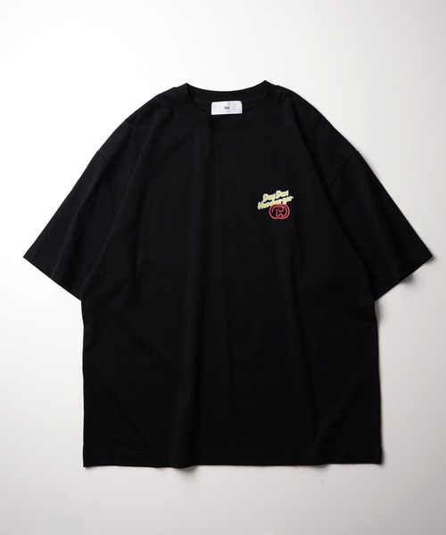 ILL'S(イルズ)の「【DOMDOM / ドムドムハンバーガー】 ビッグシルエット バックプリント半袖Tシャツ カットソー メンズ レディース(Tシャツ/カットソー・メンズ・ブルー系その他/ホワイト/ホワイト系その他/ブラック系その他/ブラック/サックスブルー・M/L)」の12枚目の写真