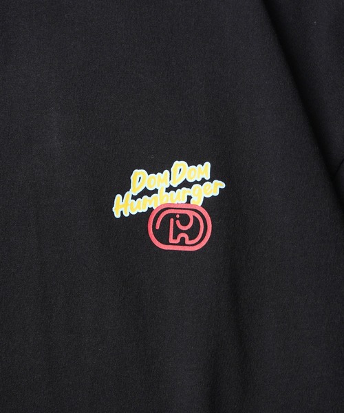 ILL'S(イルズ)の「【DOMDOM / ドムドムハンバーガー】 ビッグシルエット バックプリント半袖Tシャツ カットソー メンズ レディース(Tシャツ/カットソー・メンズ・ブルー系その他/ホワイト/ホワイト系その他/ブラック系その他/ブラック/サックスブルー・M/L)」の10枚目の写真