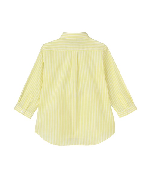 TOKYO SHIRTS(トウキョウシャツ)の「【Pitta Re:)】ふわっとガーゼシャツ 七分袖 綿100% レディースカジュアルシャツ(シャツ/ブラウス・レディース・イエロー・LL/M/L/S)」の2枚目の写真