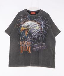 chillax | 【CHILLAX】”BORN TO FREEDOM”プリントドルマンTシャツ プリントT ドルマンT(Tシャツ/カットソー)