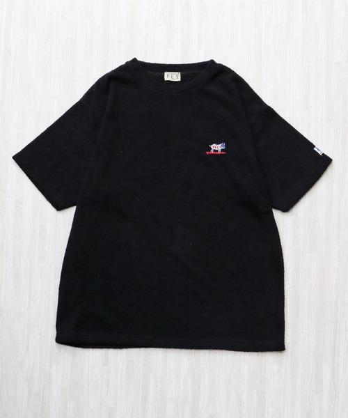 The Endless Summer(エンドレスサマー)の「TES LTD PILE HUNTINGTON T-SHIRT / Tシャツ(Tシャツ/カットソー・メンズ・ブラック/アイボリー/グレー/ホワイト・SMALL/MEDIUM/LARGE/X-LARGE)」の5枚目の写真