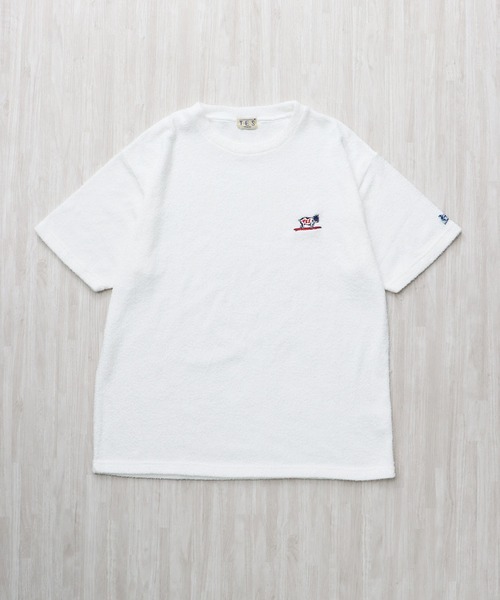 The Endless Summer(エンドレスサマー)の「TES LTD PILE HUNTINGTON T-SHIRT / Tシャツ(Tシャツ/カットソー・メンズ・ブラック/アイボリー/グレー/ホワイト・SMALL/MEDIUM/LARGE/X-LARGE)」の7枚目の写真