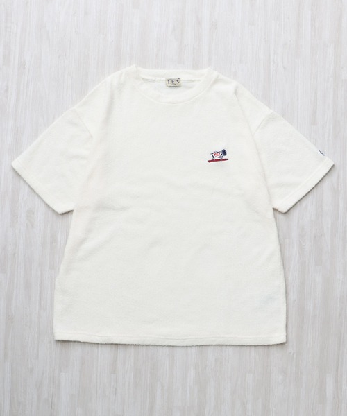 The Endless Summer(エンドレスサマー)の「TES LTD PILE HUNTINGTON T-SHIRT / Tシャツ(Tシャツ/カットソー・メンズ・ブラック/アイボリー/グレー/ホワイト・SMALL/MEDIUM/LARGE/X-LARGE)」の15枚目の写真