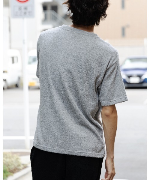 The Endless Summer(エンドレスサマー)の「TES LTD PILE HUNTINGTON T-SHIRT / Tシャツ(Tシャツ/カットソー・メンズ・ブラック/アイボリー/グレー/ホワイト・SMALL/MEDIUM/LARGE/X-LARGE)」の10枚目の写真