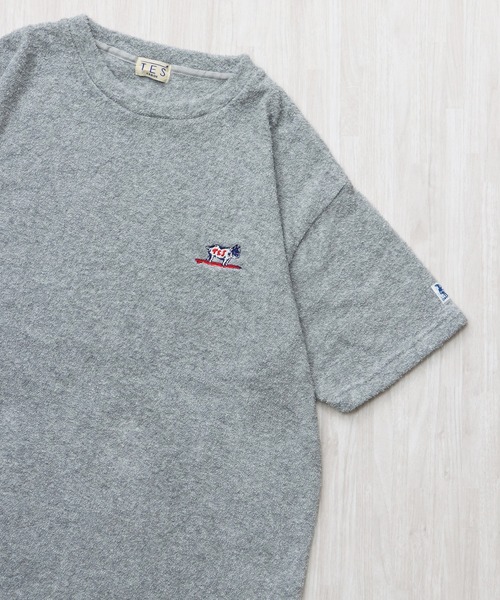 The Endless Summer(エンドレスサマー)の「TES LTD PILE HUNTINGTON T-SHIRT / Tシャツ(Tシャツ/カットソー・メンズ・ブラック/アイボリー/グレー/ホワイト・SMALL/MEDIUM/LARGE/X-LARGE)」の11枚目の写真