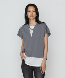 COMME CA | TCポンチ アンサンブルプルオーバー(Tシャツ/カットソー)