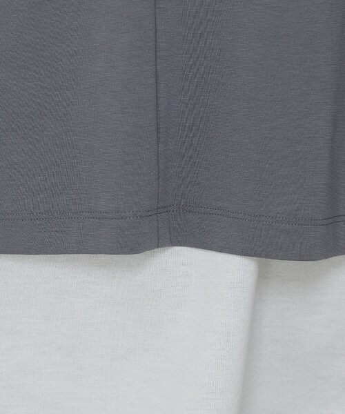 COMME CA（コムサ）の「TCポンチ アンサンブルプルオーバー（Tシャツ/カットソー・レディース・グレー/ブラック・9号/11号）」の18枚目の写真