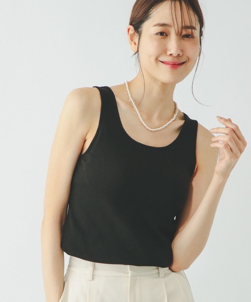 WING（ウイング）の「Wingコラボ/Fffit エフィット/カップ付きタンク/291148（タンクトップ・レディース・ブラック/アイボリー/ライトベージュ・X-LARGE/LARGE/MEDIUM/SMALL）」の18枚目の写真