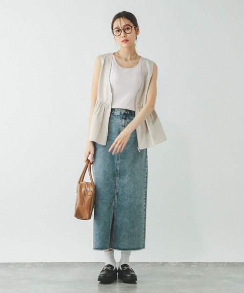 WING（ウイング）の「Wingコラボ/Fffit エフィット/カップ付きタンク/291148（タンクトップ・レディース・ブラック/アイボリー/ライトベージュ・X-LARGE/LARGE/MEDIUM/SMALL）」の19枚目の写真