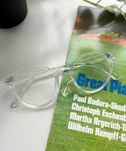 WEGO（ウィゴー）の「WEGO/セルフレームクリアレンズアイウェア（サングラス・レディース・その他1/その他2/その他3/その他5/その他4/その他6・FREE）」の6枚目の写真