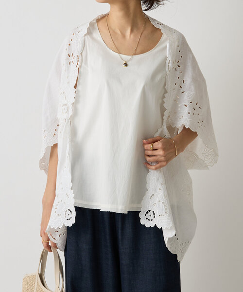 ★mi_ki★ビアズリー BEARDSLEY リネン ブラウス 羽織シャツ リネン羽織 | BEARDSLEY(ビアズリー)レディース | PAL CLOSET