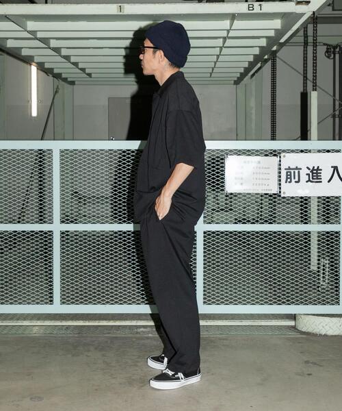 URBAN RESEARCH(アーバンリサーチ)の「Wide Dad SHADE TECH SHORT-SLEEVE SHIRTS(シャツ/ブラウス・メンズ・ネイビー・1/2)」の13枚目の写真