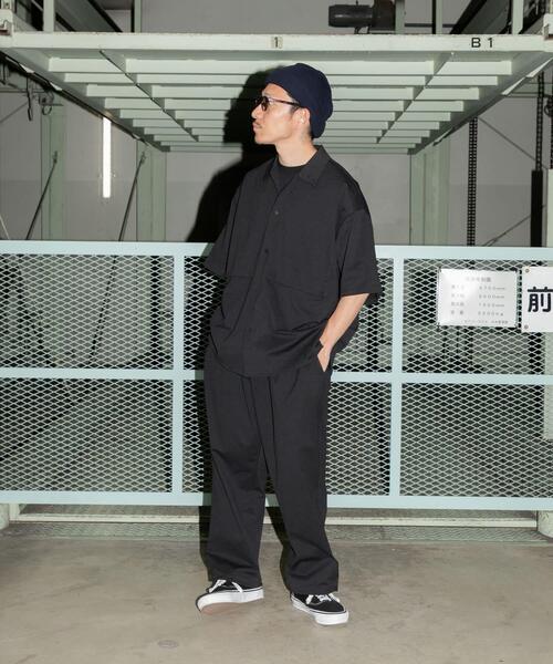 URBAN RESEARCH(アーバンリサーチ)の「Wide Dad SHADE TECH SHORT-SLEEVE SHIRTS(シャツ/ブラウス・メンズ・ネイビー・1/2)」の16枚目の写真