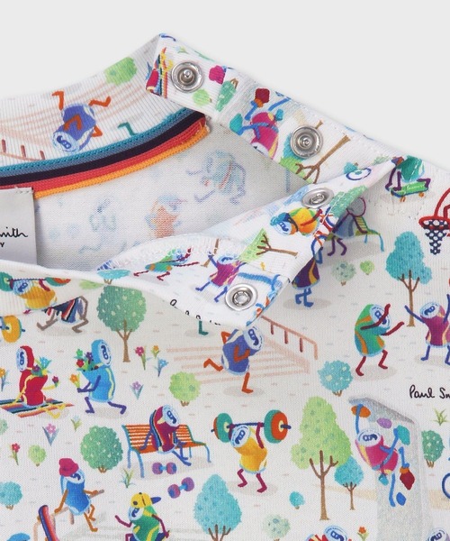 Paul Smith JUNIOR/シャツ（120cm） 総柄半袖シャツ 3551215 | Paul Smith Junior (Baby&Kids