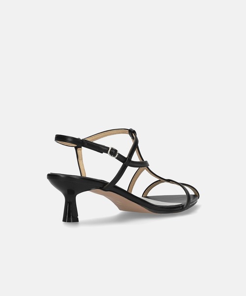 MAMIAN（マミアン）の「ポインテッドトゥ マルチストラップ サンダル (5.0cmヒール)（サンダル・レディース・ブラウン/ブラック/ホワイト・M/S/LL/L）」の9枚目の写真