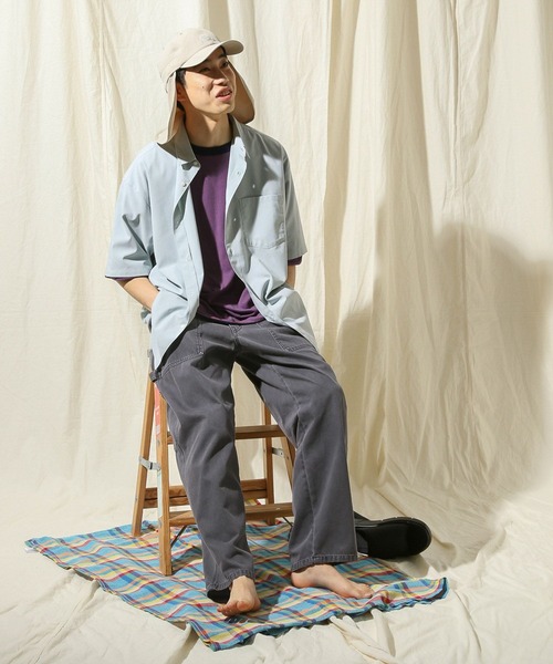 niko and...（ニコアンド）の「マルチ機能サンシェードキャップ（キャップ・メンズ・ダークブルー/ブラック/ライトグレー・FREE）」の5枚目の写真