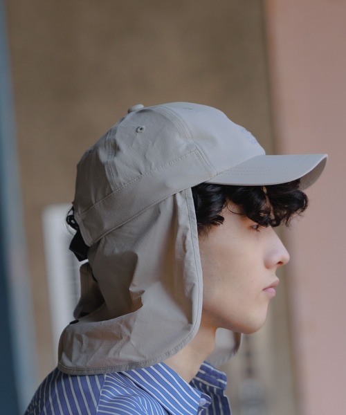 niko and...（ニコアンド）の「マルチ機能サンシェードキャップ（キャップ・メンズ・ダークブルー/ブラック/ライトグレー・FREE）」の12枚目の写真