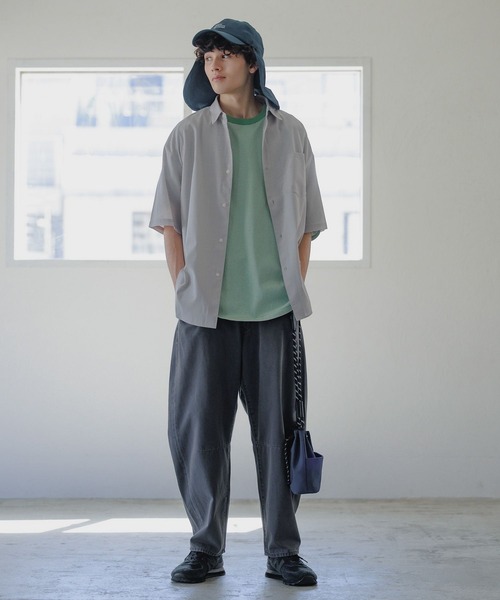 niko and...（ニコアンド）の「マルチ機能サンシェードキャップ（キャップ・メンズ・ダークブルー/ブラック/ライトグレー・FREE）」の18枚目の写真