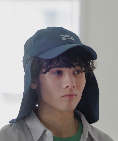 niko and...（ニコアンド）の「マルチ機能サンシェードキャップ（キャップ・メンズ・ダークブルー/ブラック/ライトグレー・FREE）」の20枚目の写真