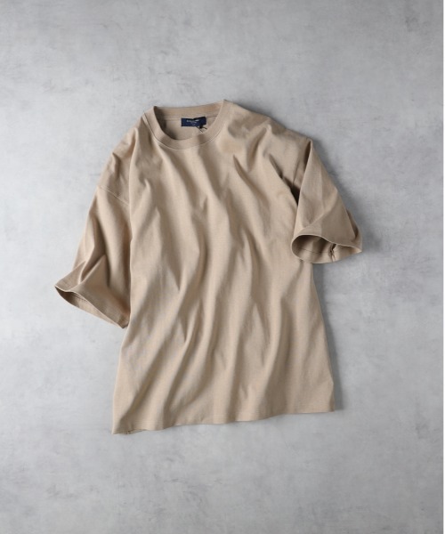 BACK NUMBER（バックナンバー）の「【BACK NUMBER】シルケット加工半袖Tシャツ（Tシャツ/カットソー）」 - WEAR